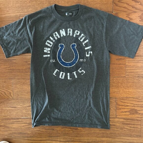 NFL Team Apparel Indianapolis Colts Football Short Sleeve Crew Tee Size Medium - Picture 8 of 8